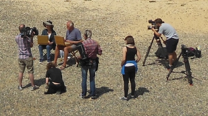 Eric Ward with Maureen Lipman